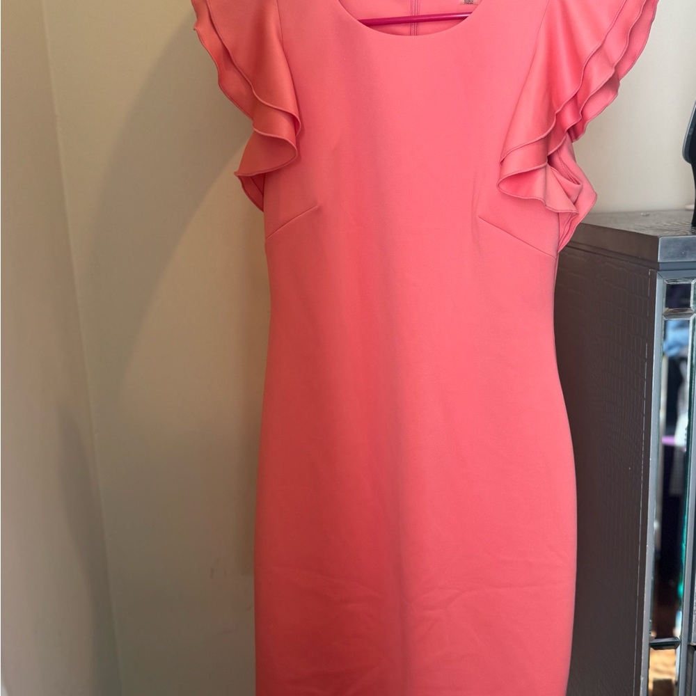 Tommy Hilfiger  Mini Dress with Sleeveless Crew Neck